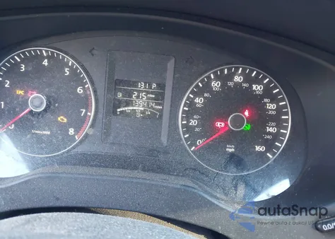 2013 Volkswagen Jetta 2.5L Se z USA, uszkodzony, nr VIN 3VWDP7AJ0DM447974